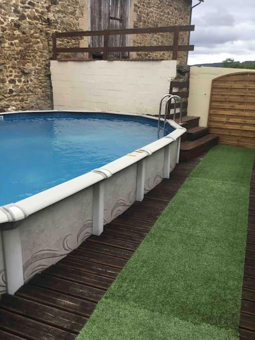 Lovely French Farmhouse With Private Swimming Pool Bourganeuf Buitenkant foto